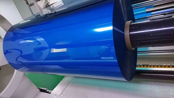 Blue Release Agent Pet Release Film Single Sided