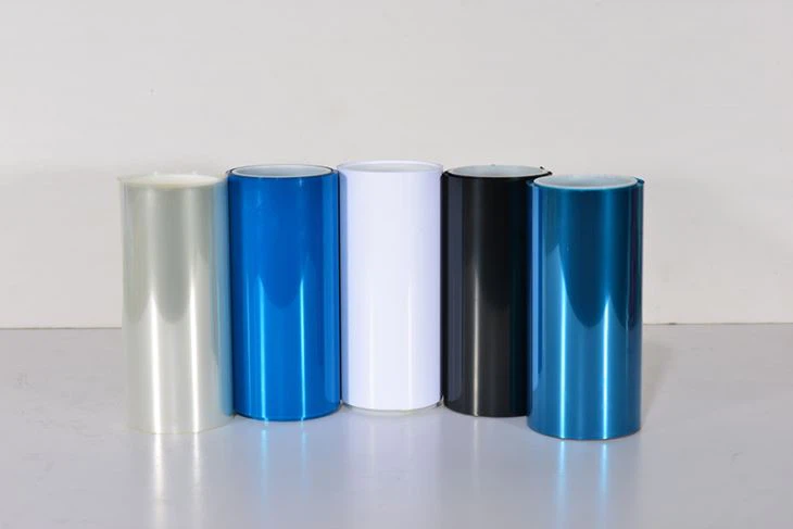 White Fluorosilicone Pet Release Film Single Sided